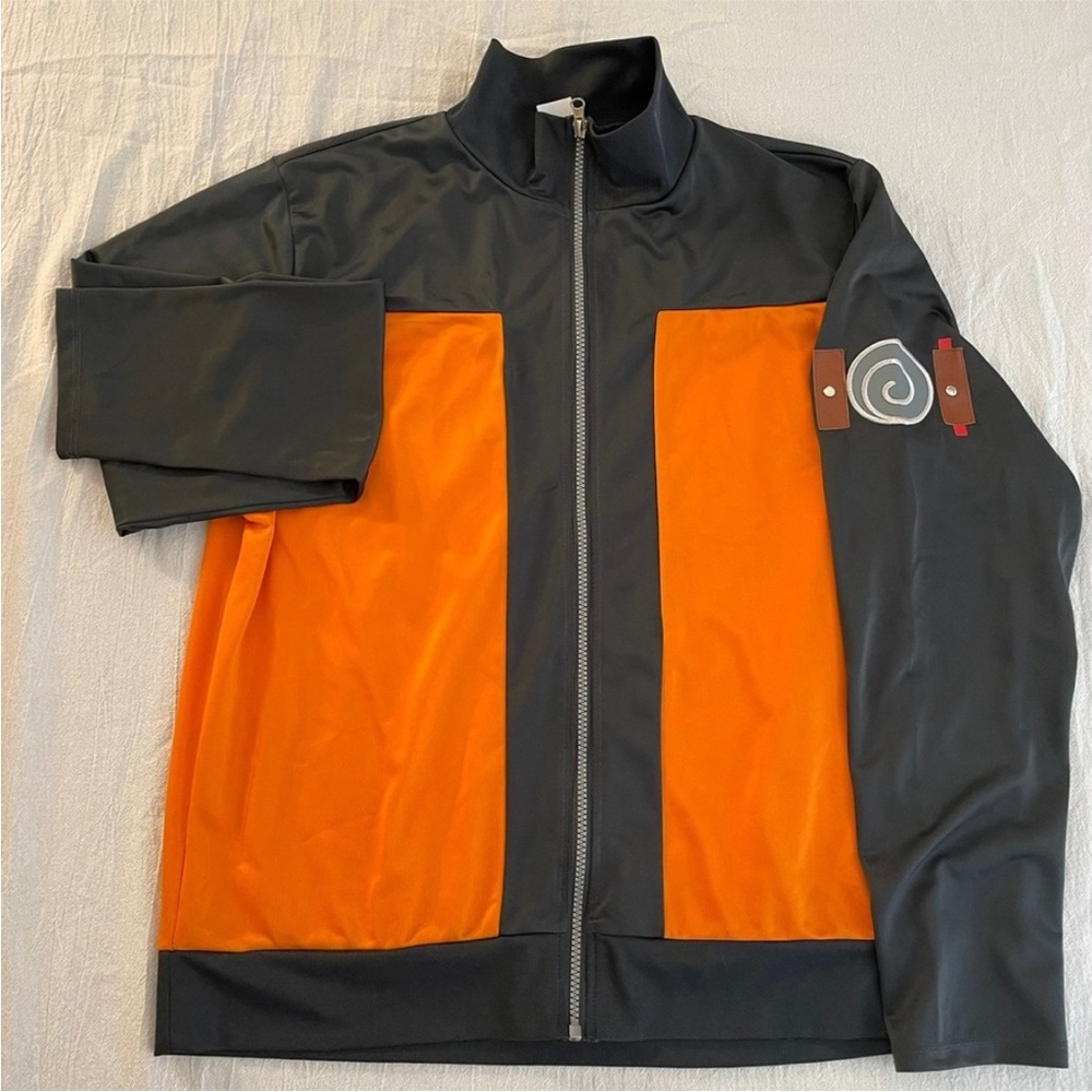 Naruto Costume Cosplay Jacket Adult medium